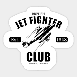 Gloster Meteor Sticker